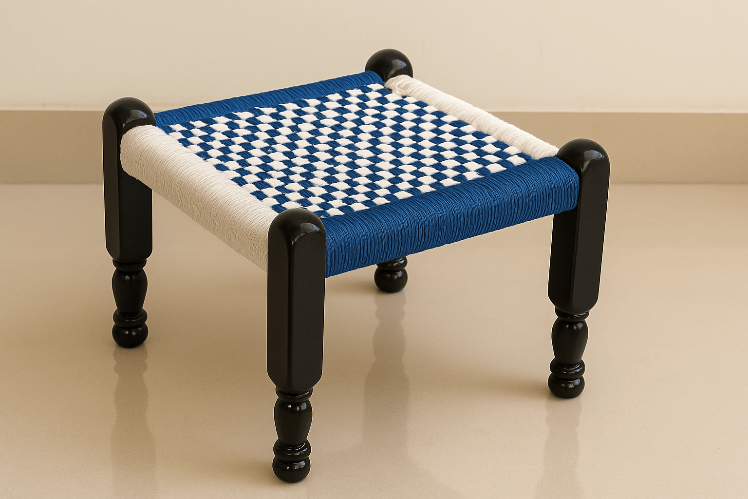 Handmade Wooden Khatli Machi Chair